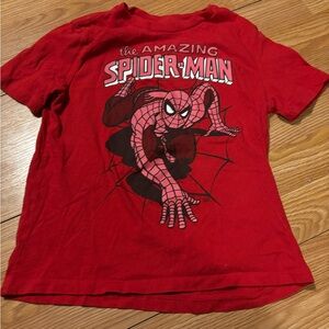 Boys size 8 spider man tshirt